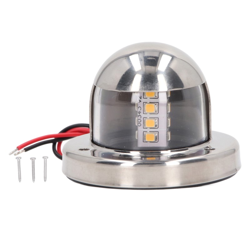 12V DC Boat Anchor Lights 135° White LED Navigation Stern