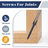 Mellewell #8 x 1-1/4" Blue Coated Pocket Hole Screws, Square