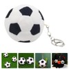LUOZZY 2 Pcs Plush Soccer Ball Keychain Stuffed Football Keychain