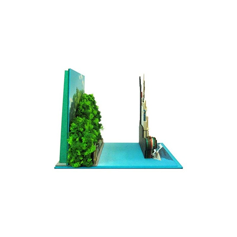 さんけい スタジオジブリmini コクリコ坂から タグボートからの景色 ノンスケール ペーパークラフト MP07-76