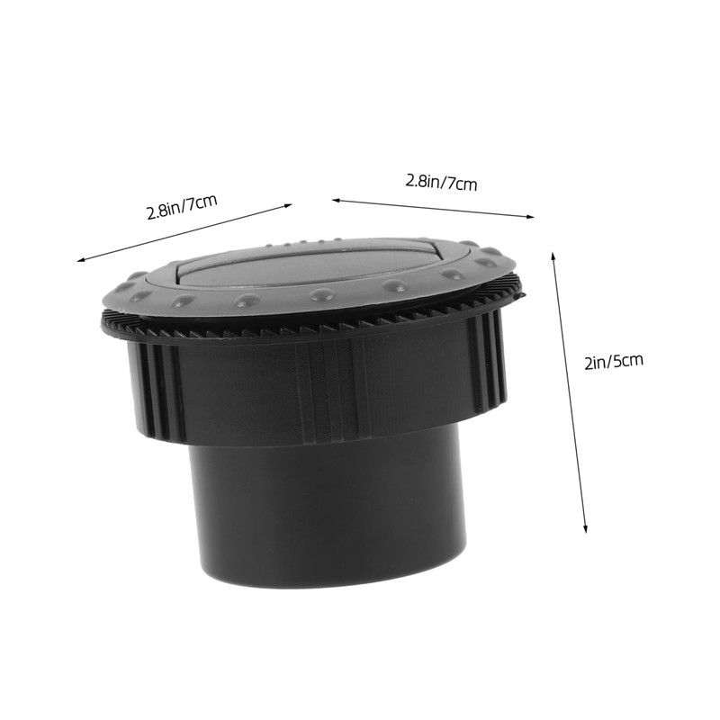 KONTONTY 2pcs Round Air Vent Covers for Rvs and Durable