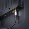Sonero Premium TV Antennenkabel / Koaxialkabel, 2,00m, schwarz, S-AC000-020
