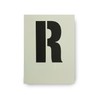 Dovetails Vintage Big Letter R Stencil 120 mm Tall Modern