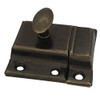 QCAA Oval Turn Cabinet Latch, for Cupboard & Other Furniture,