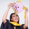 51 PCS DIY Graduation Grad Cap Decoration Kit - 12