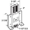 Prime-Line N 6817 Steel, Mirrored Wardrobe Door Roller Assembly, for