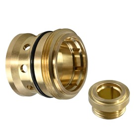 Vanshly TA-4 Temptrol Hot and Cold Seats for Symmons,Brass Material