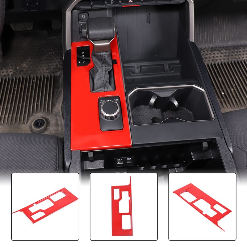 Aunginsy Central Control Gear Shift Panel Trim Cover Compatible with