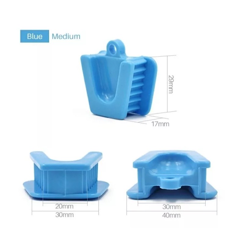 Vedent Cln Kit Abrebocas Dental Silicona Chico Mediano Grande