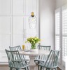 LBSQJ Glass Pendant Lights Kitchen Island 1 Pack 5.9" Clear