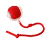 Interactive Rolling Cat Ball Toy (red), 360° Smart Automatic Rolling