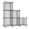 AWTATOS Cube Storage Organizer, Storage Cubes Shelves Bookshelf, 6 Cube