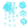 Totority Decorative Ice Cubes 50pcs Square Crystal Fish Tank Decor