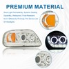 Fullux LED Headlights Compatible with 1997-2004 Ford F150 / 1997-1999