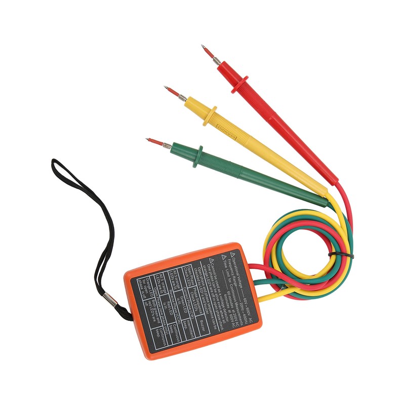 SM852B 3 Phase Rotation Tester Digital 3 Phase Rotation Meter
