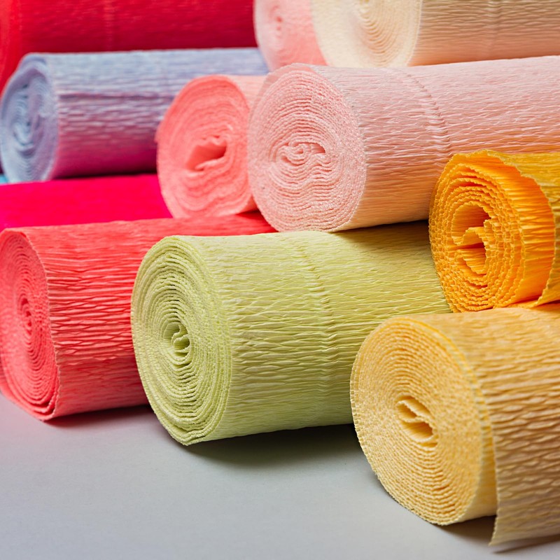 sourcing map Crepe Paper Roll 6.9ft Long 20 Inch Wide