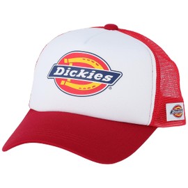 Dickies 80076200 Mesh Cap, American Casual Cap, Urethane Material, red, 57 to 59 cm