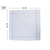 Caruso Italy Men's Initial Monogram I Embroidery 100% Pure Cotton