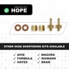epic Hope Brake Hose Shortening Kit - Includes 2X Hose