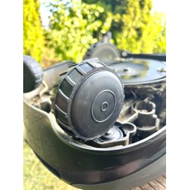 3DHerb 2x Wheel Protectors XL for Husqvarna Automover 305, 310, 315, 405x, 415x Robotic Lawnmower Profile Increase Traction Improvement – Robust Profile Tuning – Made in Germany, 3H-CBMH2