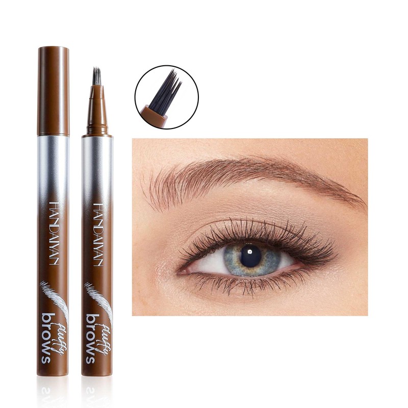 Magic Liquid Eyebrow Pen & Brow-Fection Angled Brush Eyebrow Pencil