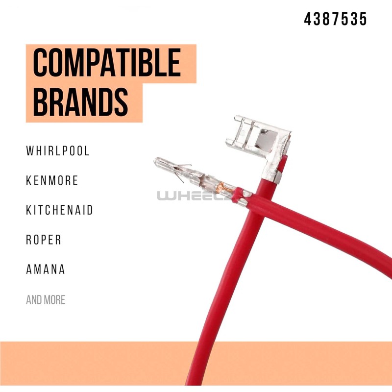 Whirlpool Kenmore 8-Pack 4387535 Refrigerator Relay and Overload for Whirlpool