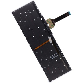 Deal4GO White Letter RGB Colorful Backlit Keyboard Replacement for Acer AN515-57 AN515-45 AN515-46 PH315-52 PH315-53 PH315-54 PH315-53-72XD PH315-52-78VL