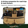 High Road Cairn Car Front Seat Organizer with Multipurpose Hanging