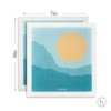Brimley Reusable Swedish Dish Cloth 6 Pack (Sun Print) -