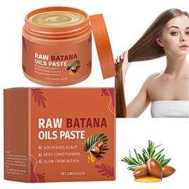 Batana Oil for Hair Growth,Organic Batana Hair Oil,Batana Hair Mask Prevents Hair Loss,Hair Oils for Hair Growth Thicker Stronger Healthier Hair,Deep Conditioning Hair Treatment Eliminates Split Ends