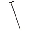 African Blackwood Detachable Walking Stick Elderly Ergonomic 3 Section Walking
