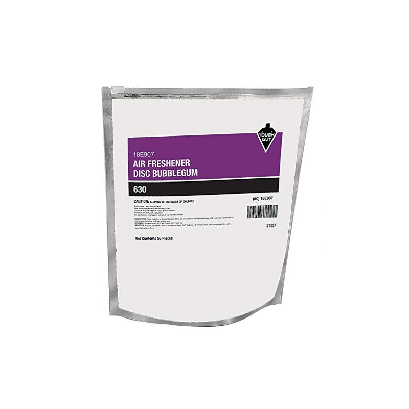 Tough Guy Air Freshner Disc, Bubblegum, PK50