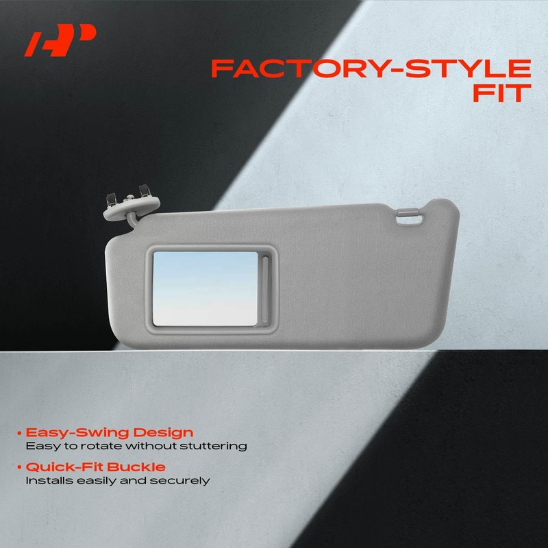 A-Premium Driver & Passenger Sun Visor Compatible with Toyota Venza