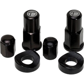 Turner Performance Products Rim Lock/Valve Stem Kit (Black)