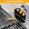 TOOLF Expandable Dish Rack, Dish Drying Rack for Kitchen Counter,