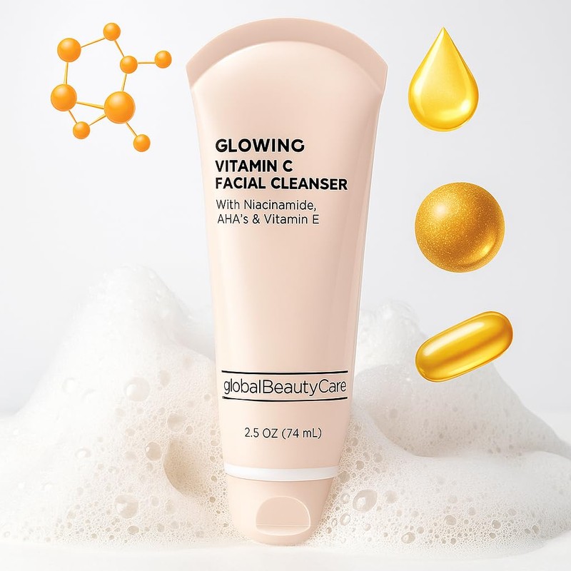 Global Beauty Care Vitamin C - Facial Cleanser with Niacinamide,