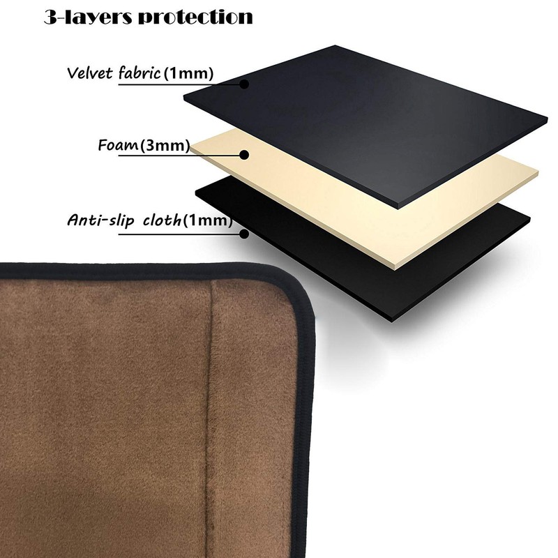 Wanty 2 Pieces Home Office Polyester Removable Durable Machine Washable