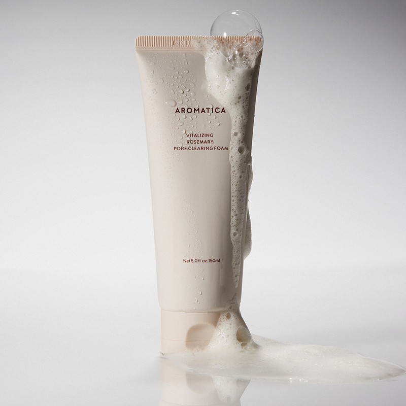 Aromatica Vitalizing Rosemary Pore Clearing Cleansing Foam 150ML / 아로마티카