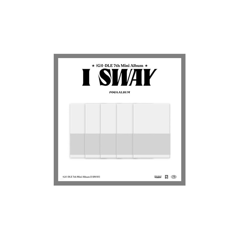 (G) I-DLE I SWAY 7th Mini Album POCA Version with