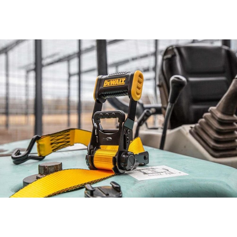 Dewalt Ratchet Tie Down Straps 3300 Lb Break Strength 1.5In