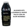 4x4 Kit Insumos Corte Afeitado Combo Barber 4x4 Profecional
