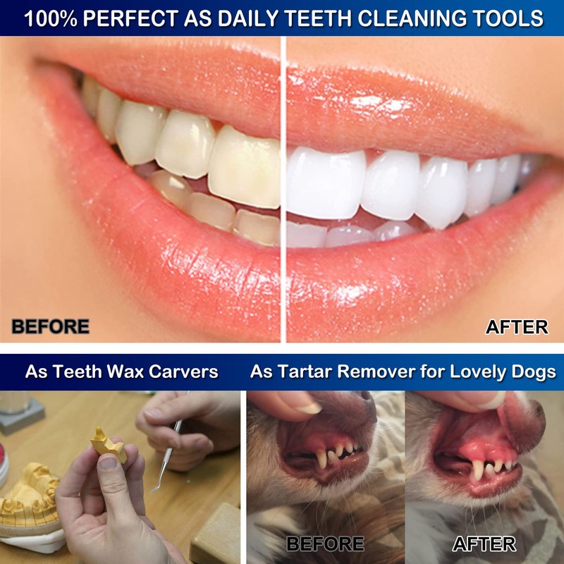 Dental Tools, Professional Teeth Cleaning Tools Dental Hygiene Tools Kit