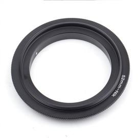 Pixco 52mm Macro Reverse Adapter Ring for Nikon D810A, D7200, D5500, D750, D810, D5300, D3300, Df, D610