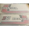 Honda Z50 Mini Trail 50, Gas Tank Decals, Graphics, 1976