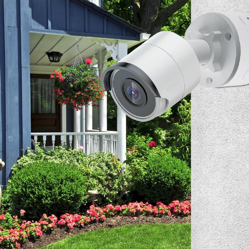 WANDGU 4 Pieces Camera Junction Box: Hemispherical Surveillance Camera Mounting
