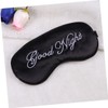 WOONEKY Travel Eye Mask for Airplane Sleep Large Silk Eye
