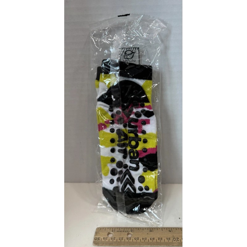 Urban Air Non-Slip Bottom Grip Trampoline Jump Socks Size 3,