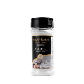 GranAroma Xylitol Sweetener, Natural Sweetness, Use in Baking, Beverages, Desserts (6.24 Ounce)