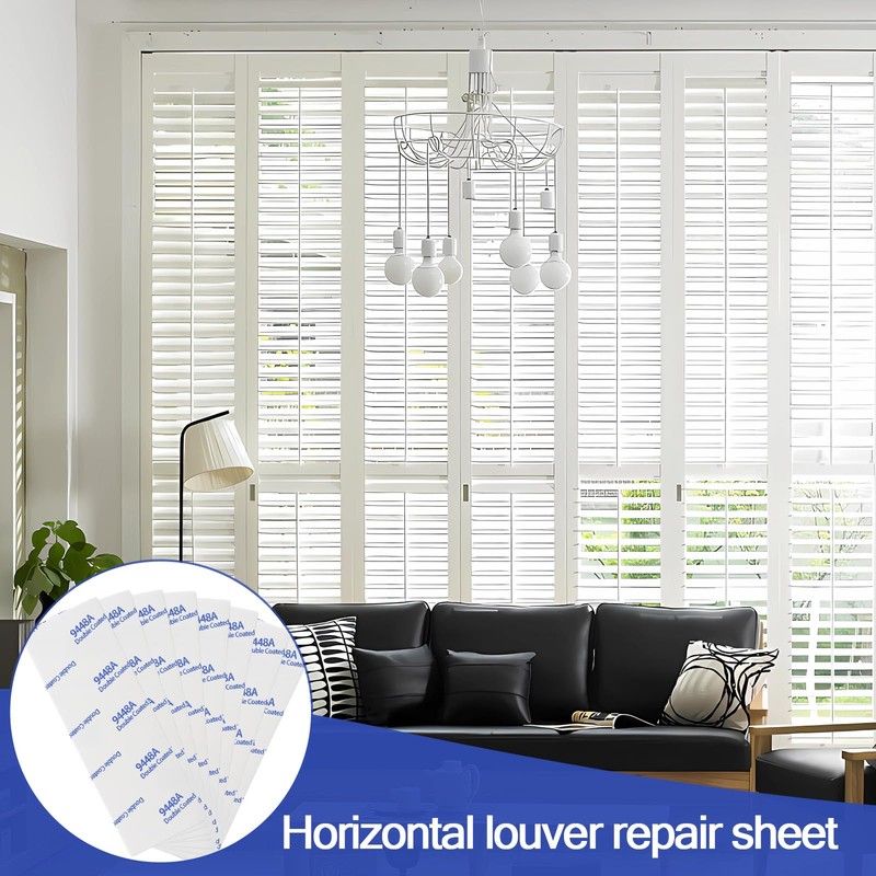8 Pcs Horizontal Blind Repair Tabs Mini Blind Slat Repair
