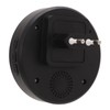 Black Wireless Doorbell Self Powered Waterproof Door Bell with 58